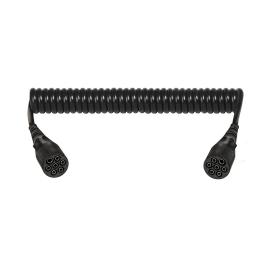 Cordon spiralé 7/24N - 3,5 M Metal